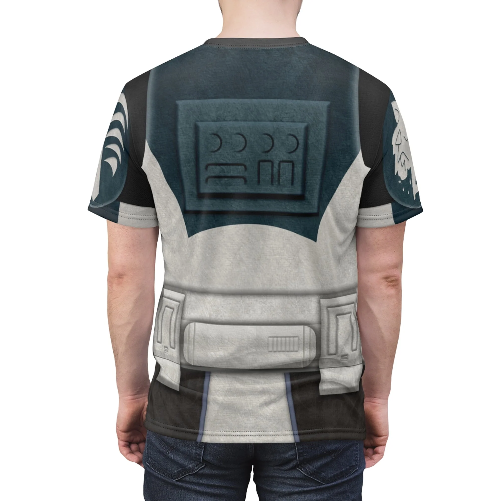 The 104th Wolfpack Battalion The Clone Wars Costume T-shirt For Men - Image 2