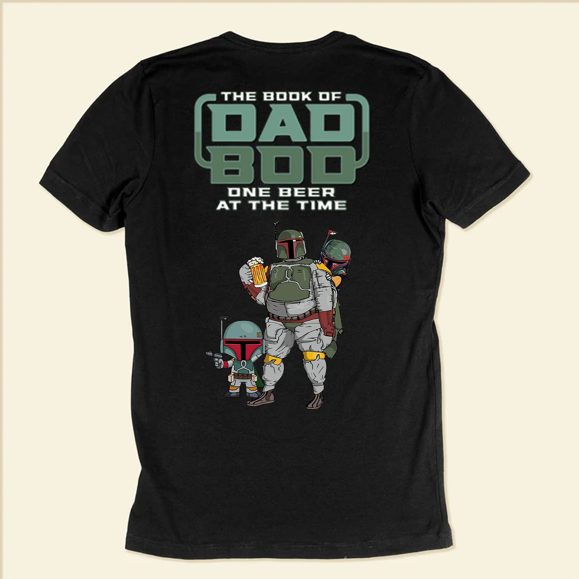 Stwa The Book Of Dad Bob One Beer At The Time - Gift For Dad - Personalized Shirt 2 Side - NA94 - Image 6