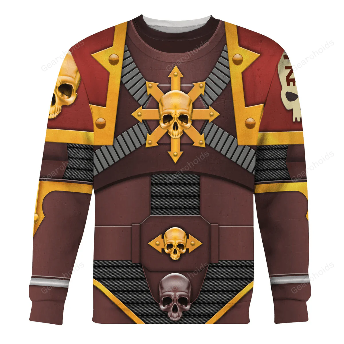 The Brazen Beasts Khorne Daemonkin Warband Colour Scheme - Costume Cosplay Hoodie Sweatshirt Sweatpants CSWRH105 - Image 5