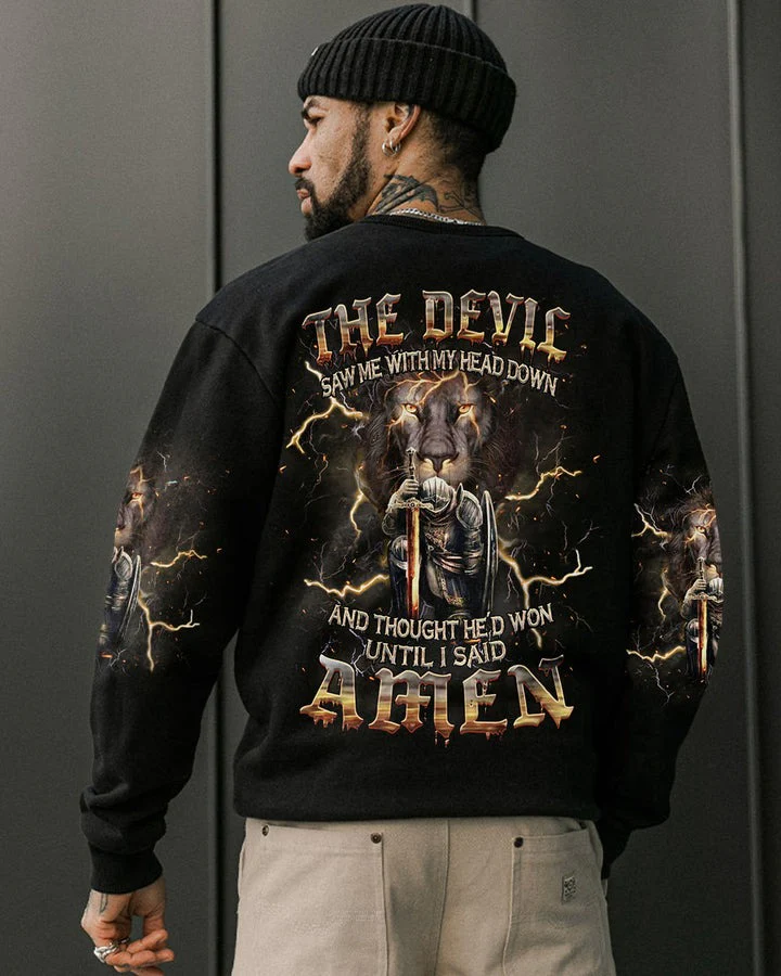 The Devil Saw Me With My Head Down - Men's All Over Print Shirt - AT4080510 - Image 11