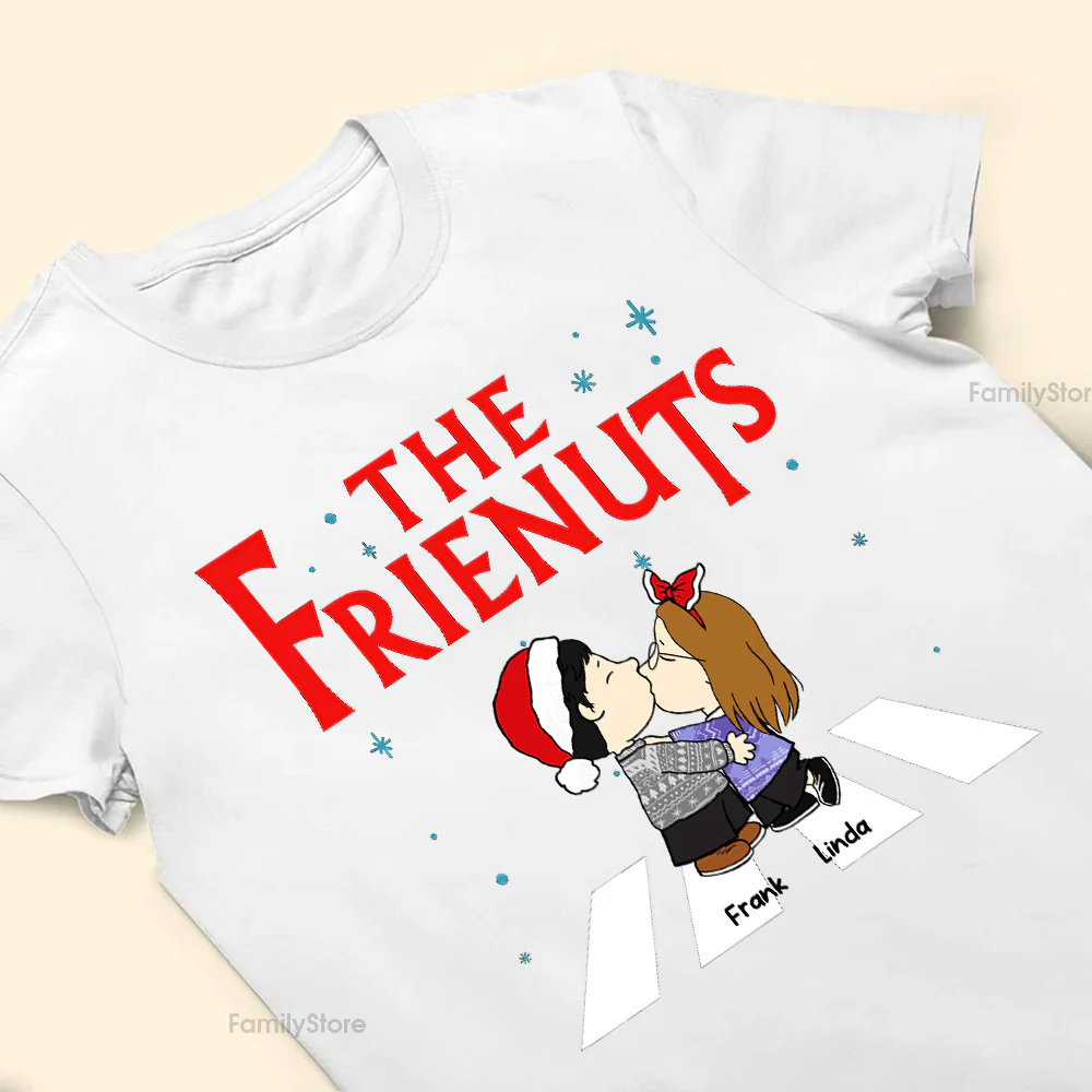 The Friendnuts Peanut - Personalized Shirt - Gift For Couple, Husband Wife CL45 NH96 - Image 3