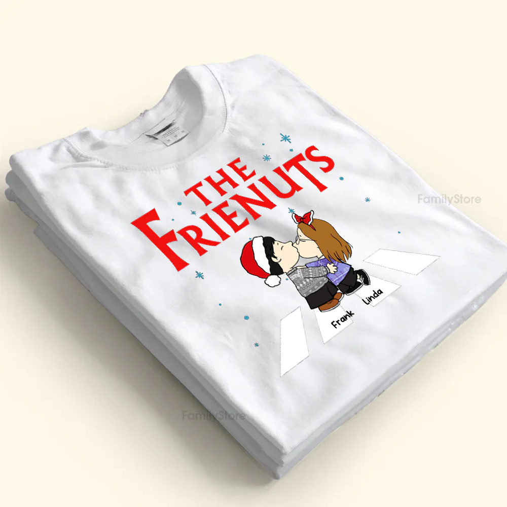 The Friendnuts Peanut - Personalized Shirt - Gift For Couple, Husband Wife CL45 NH96 - Image 4