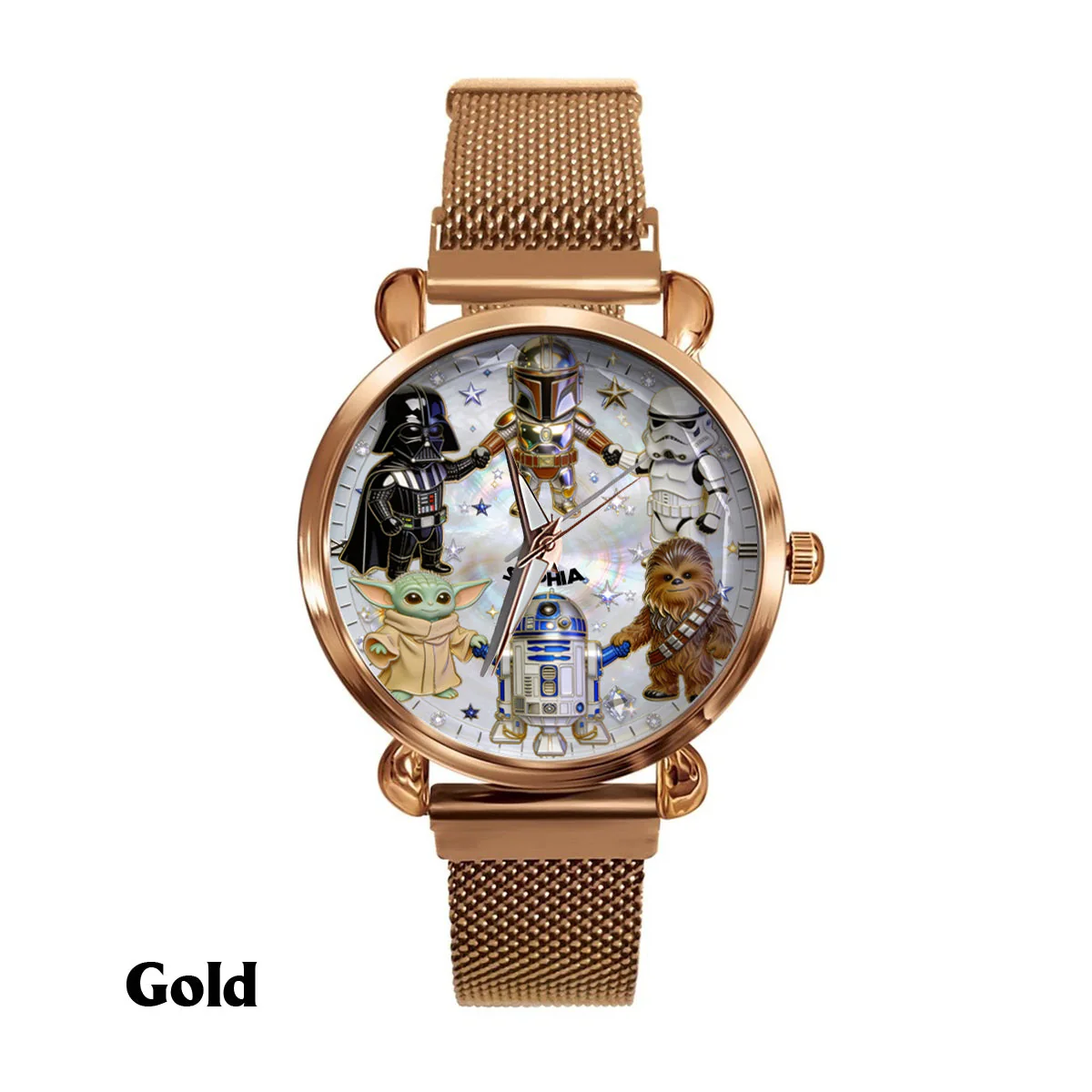 The Galaxy - Personalized Women Hand Watch - Gift For Her, Movie Fans - Stwa HH01 - Image 6