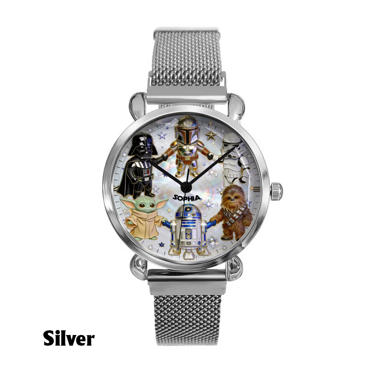The Galaxy - Personalized Women Hand Watch - Gift For Her, Movie Fans - Stwa HH01 - Image 8