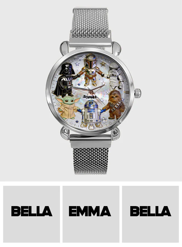 The Galaxy - Personalized Women Hand Watch - Gift For Her, Movie Fans - Stwa HH01 - Image 9