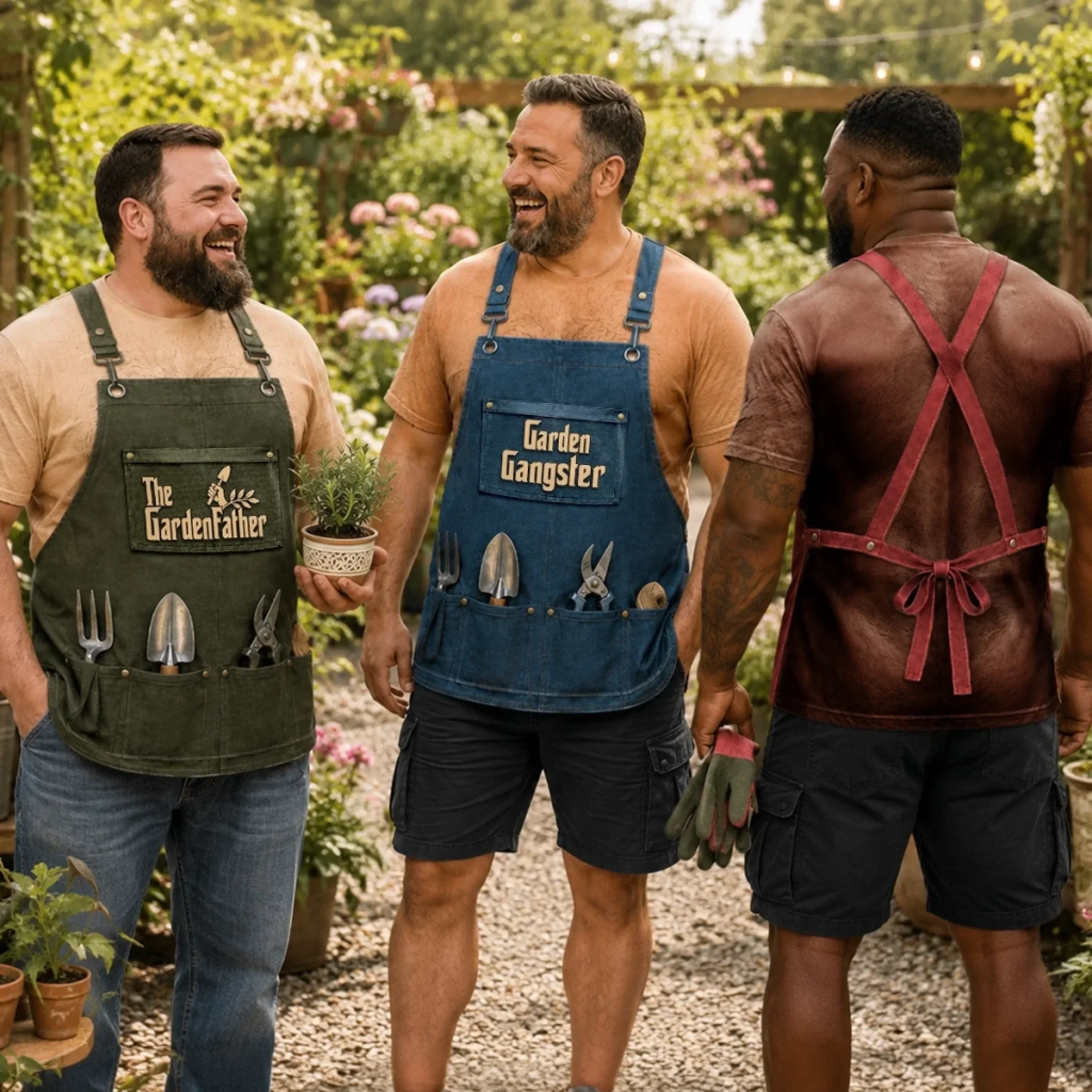 The Gardenfather Garden Life - Personalized All Over Shirt - Gifts For Husband, Him