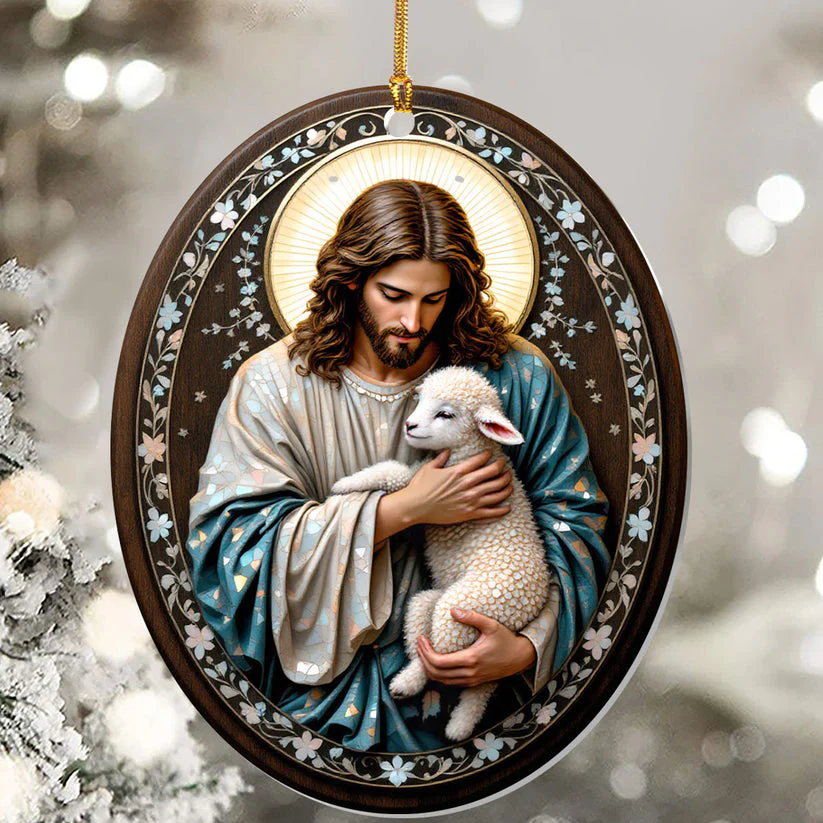 The Good Shepherd - 1-Layer Acrylic Ornament - Gift For Christmas HL128