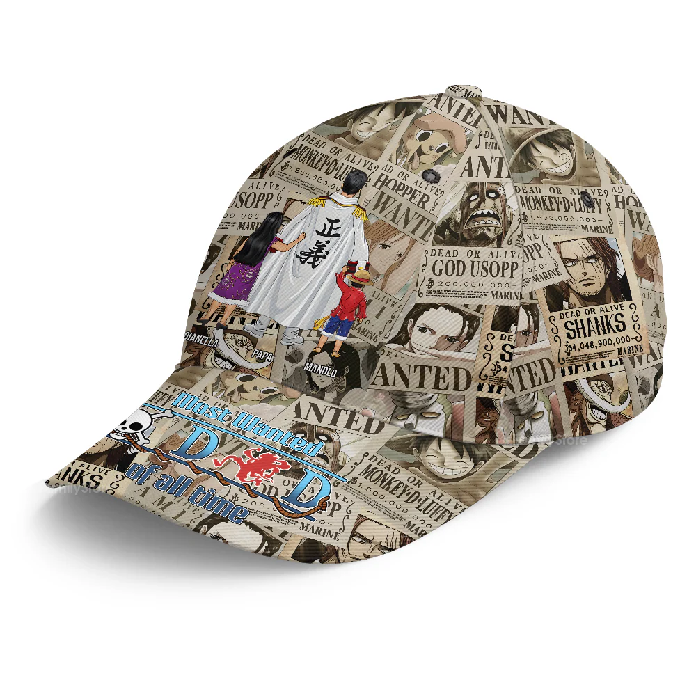 The Greatest Dad In The World OnPi Pirate Adventure - Personalized Classic Cap - Gift For Dad, Fathers Day - CL11 NA94 - Image 6