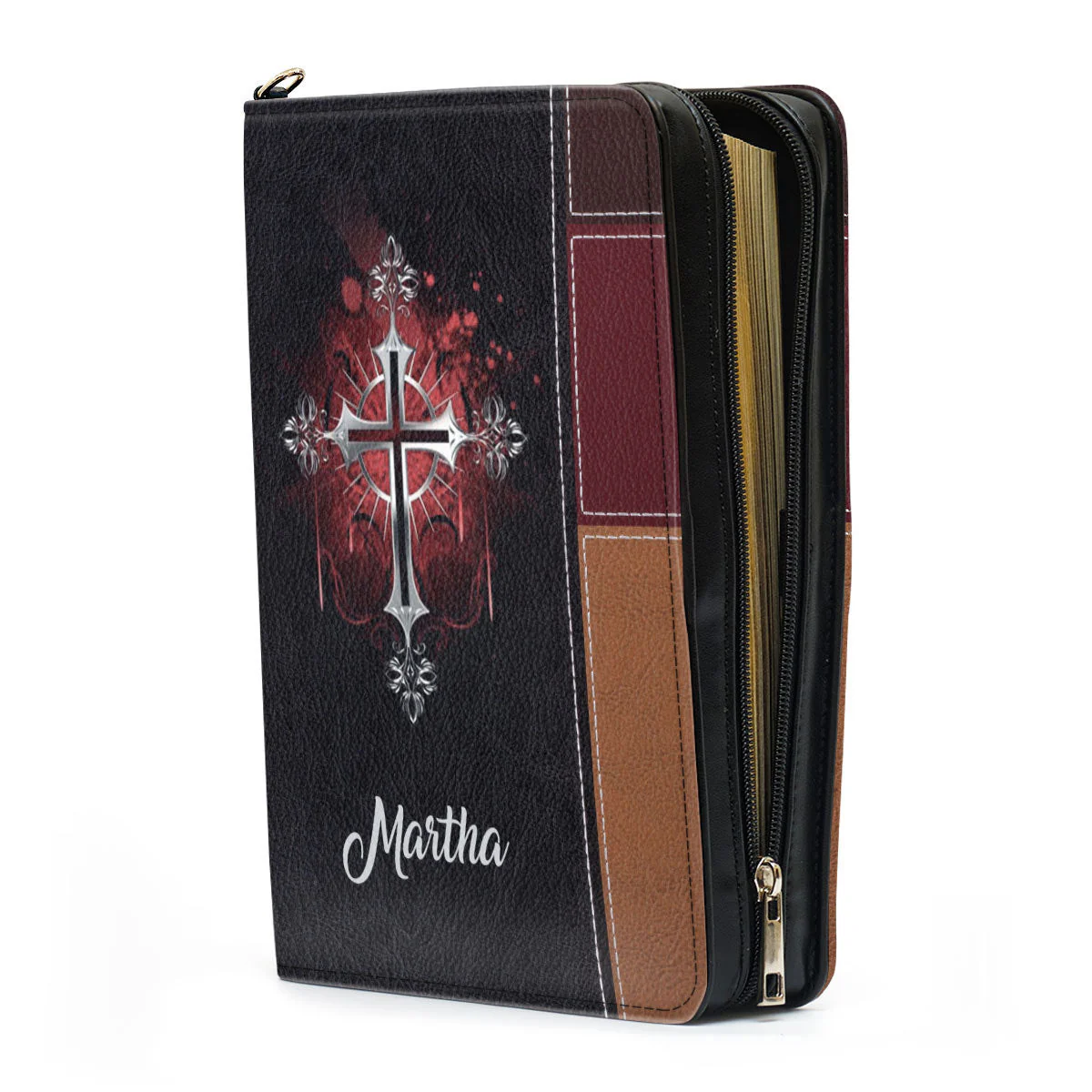 The Lord Is My Shepherd, I Shall Not Want - Awesome Personalized Bible Covers - AT4082466 - Image 4
