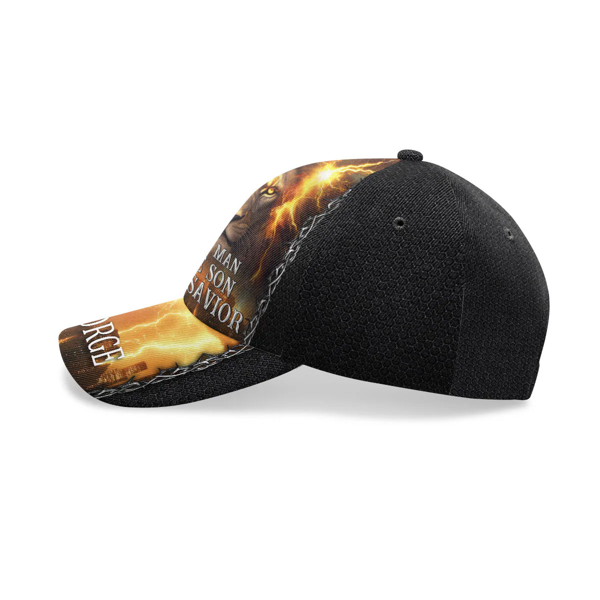 The Man The Son The Savior - Personalized Classic Cap - Gift For Dad, Husband, Grandpa HN02 - Image 3