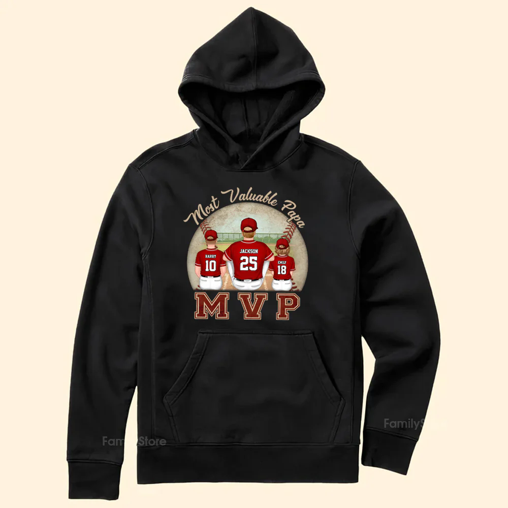 The Most Valuable MVP - Gift For Dad - Personalized TShirt - SPCL01 NA94 - Image 6