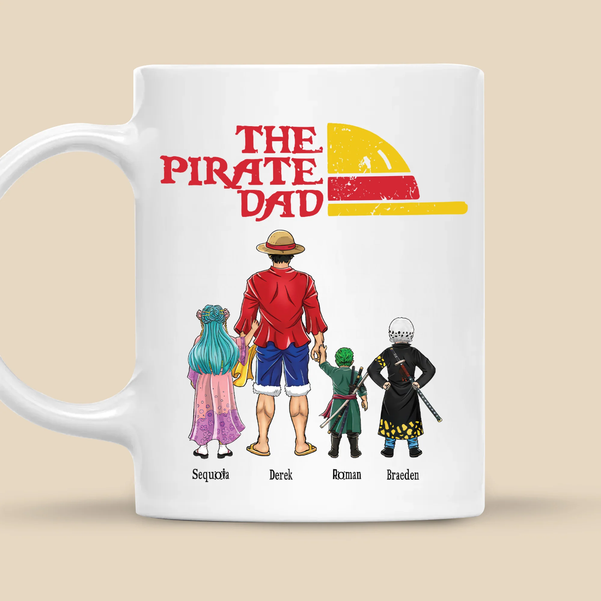 OnPi Pirate Adventure The Pirate Dad Hat - Gift For Dad - Personalized Ceramic Mug - CL11 NA94 - Image 5