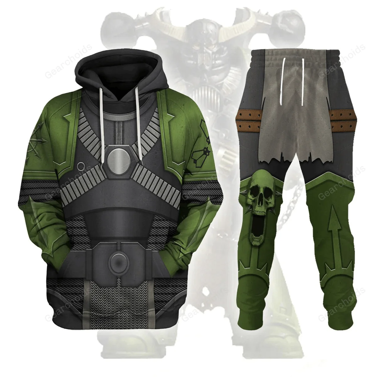 The Purge Warband Colour Scheme - Costume Cosplay Hoodie Sweatshirt Sweatpants CSWRH085