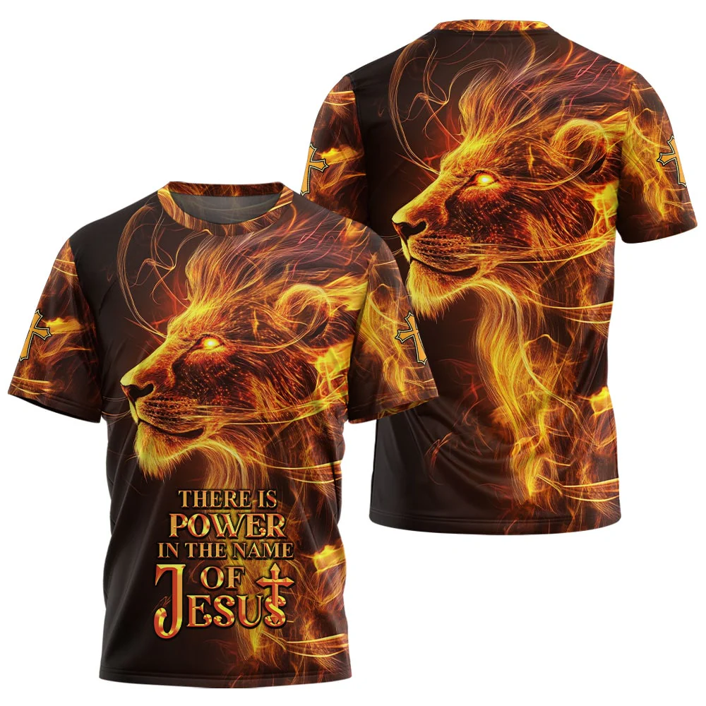 There is Power in the Name of Jesus 3D TShirt - Image 3