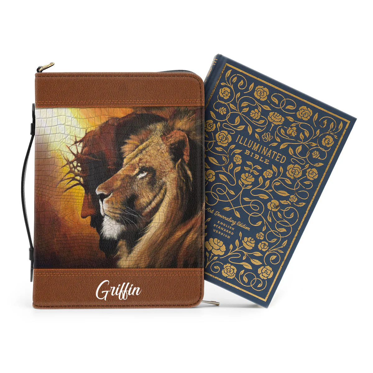 There Is Power In The Name Of Jesus - Awesome Personalized Bible Covers - AT4081457 - Image 3