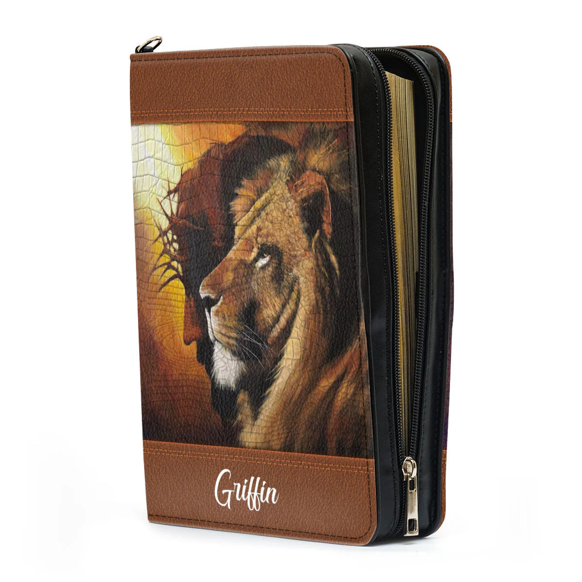 There Is Power In The Name Of Jesus - Awesome Personalized Bible Covers - AT4081457 - Image 4