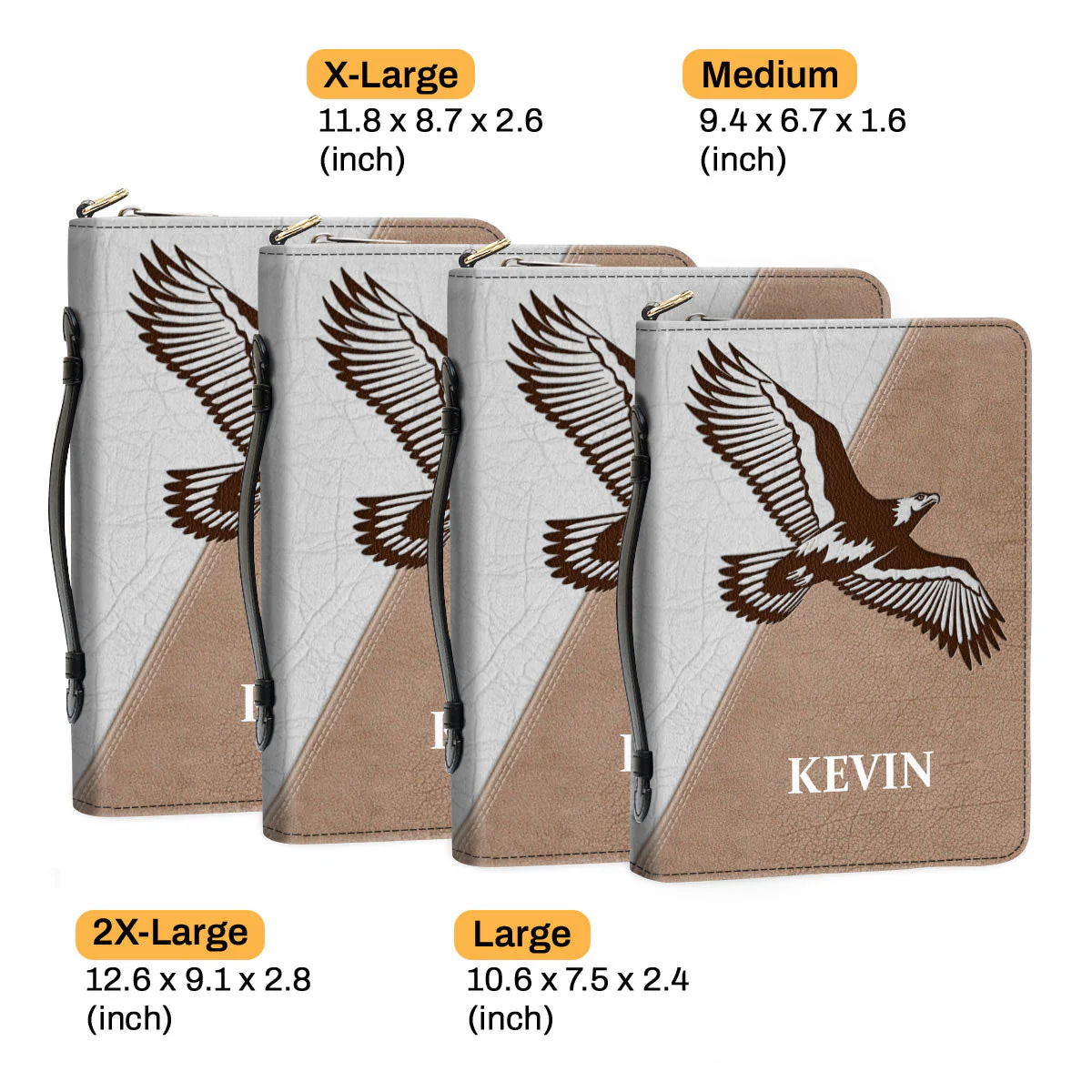 They Will Soar On Wings Like Eagles - Scripture Gifts For Women Of God - Personalized Bible Covers - AT4082467 - Image 6