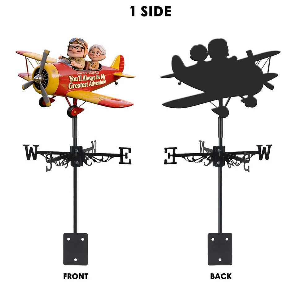 This Is The Way - Personalized Weather Vane - Gift For Family, Movie Fans - Stwa - Image 8
