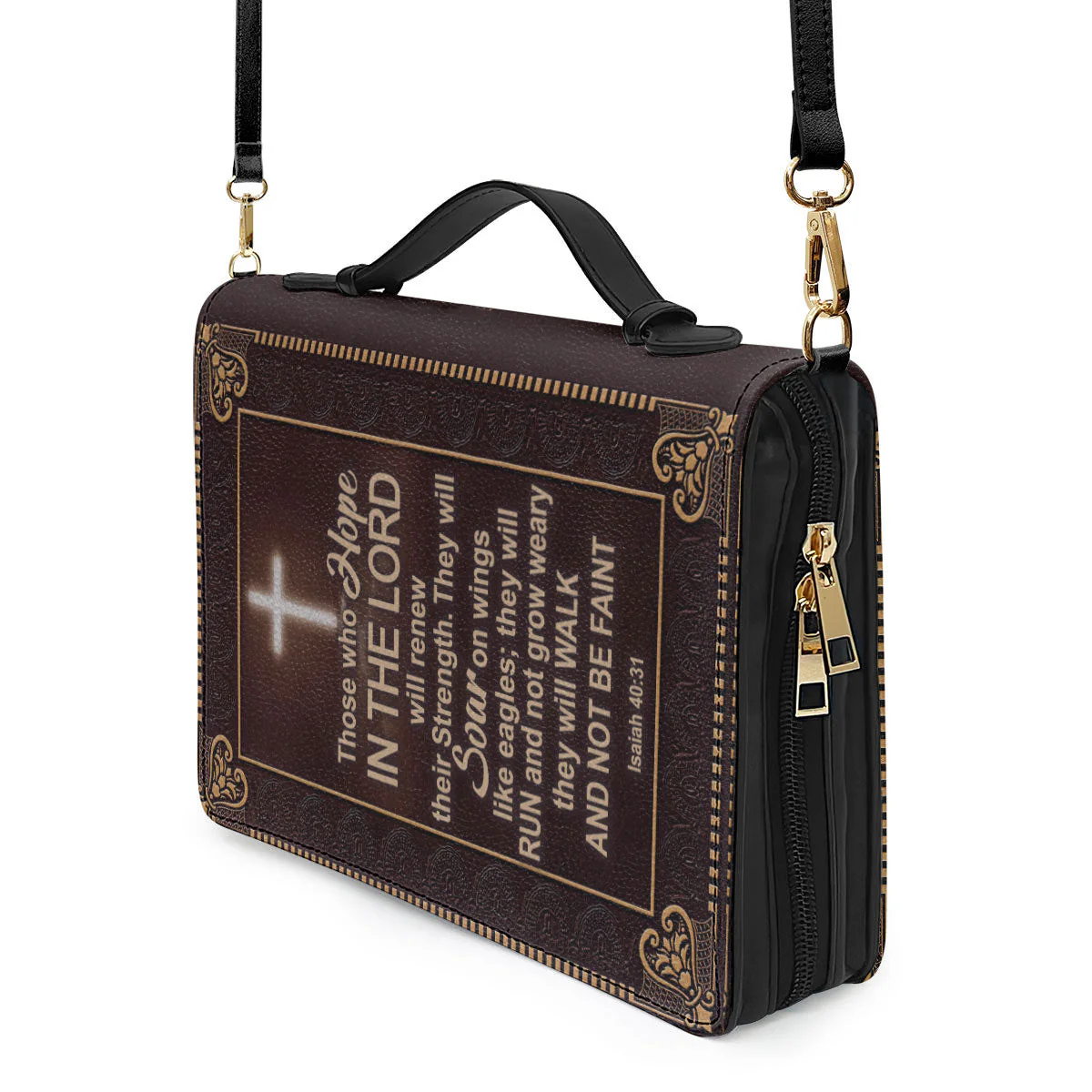 Those Who Hole In The Lord Eagle - Beautiful Personalized Bible Covers - AT4082449 - Image 7