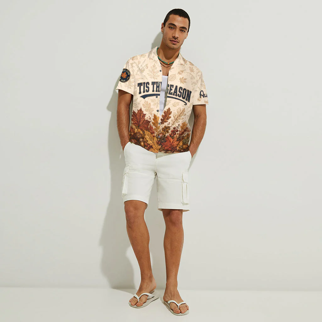 Tis This Season With Magic Mouse - Fall Vibes - Personalized Hawaiian Shirt - MkMo - Image 5