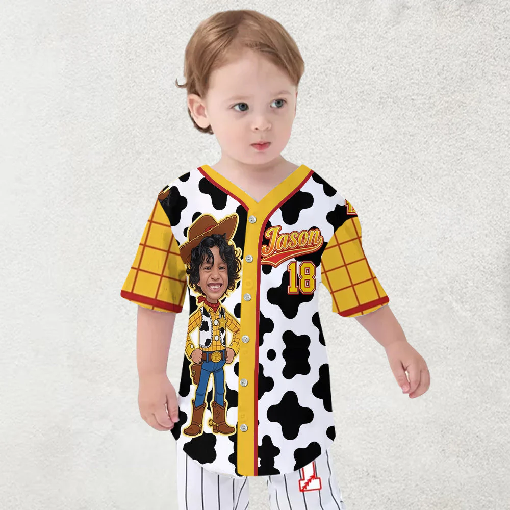 To Infinity And Beyond - Personalized Baseball Jersey - Gift For Kids - Image 6