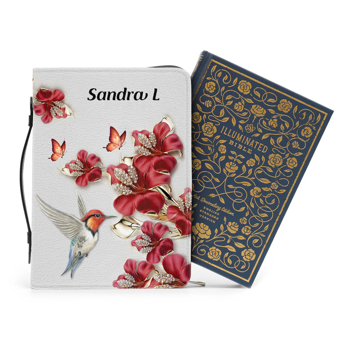 Todo Lo Puedp En Cristo Que Me Fotalece - Scripture Gifts For Women Of God - Personalized Bible Covers - AT4082432 - Image 3