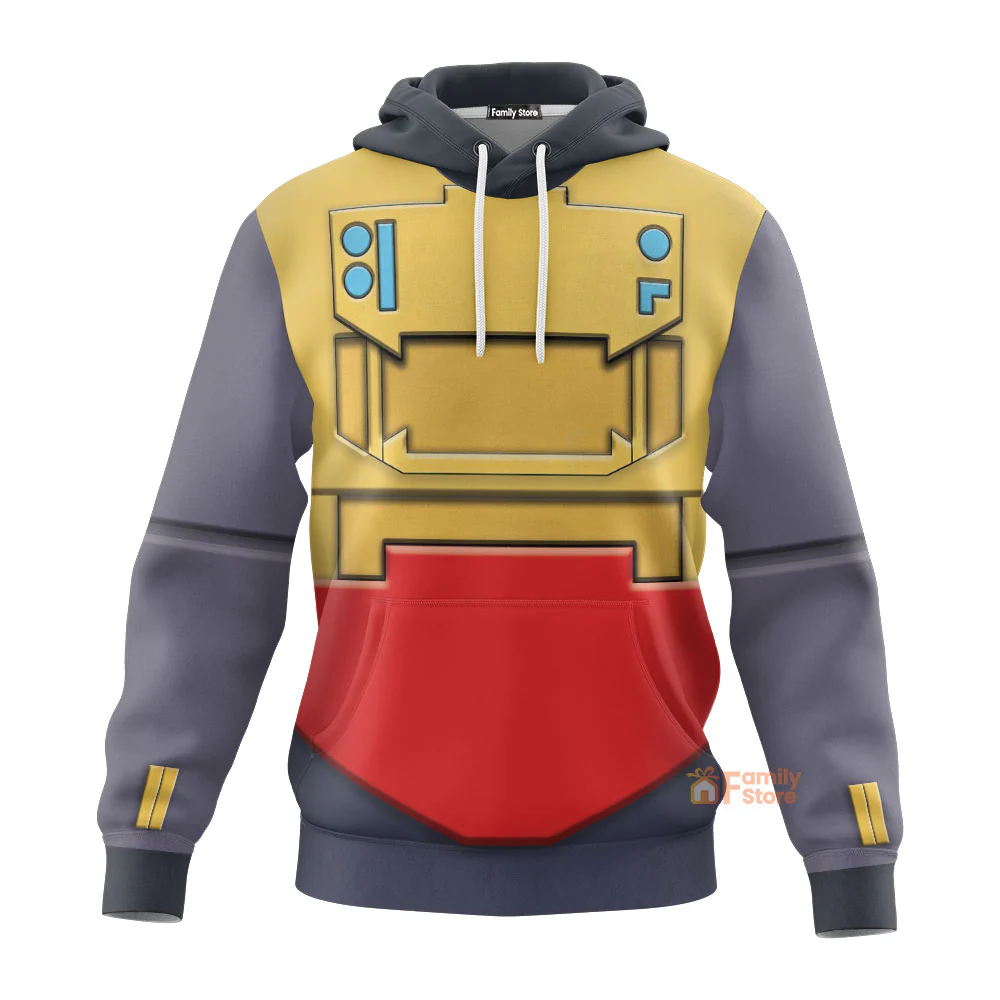 Transformers Dinobots Grimlock G1 - Costume Cosplay Hoodie Sweatshirt Sweatpants - Image 2