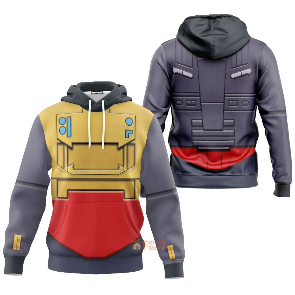 Transformers Dinobots Grimlock G1 - Costume Cosplay Hoodie Sweatshirt Sweatpants - Image 5