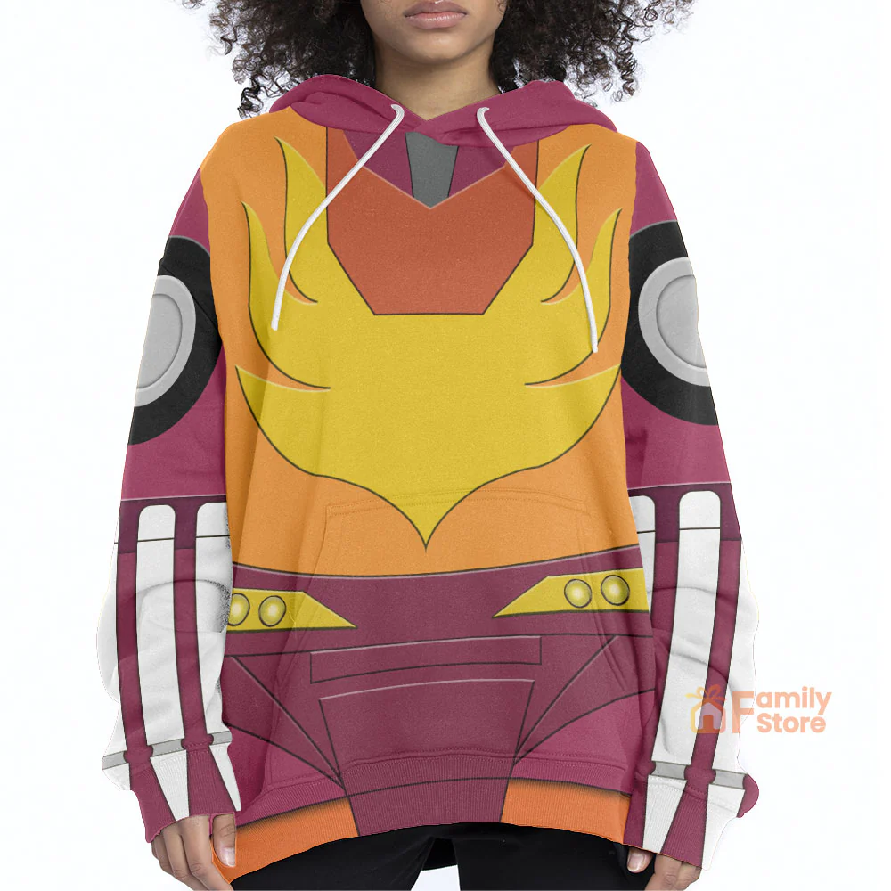 Transformers Hot Rodimus - Costume Cosplay Hoodie Sweatshirt Sweatpants - Image 5