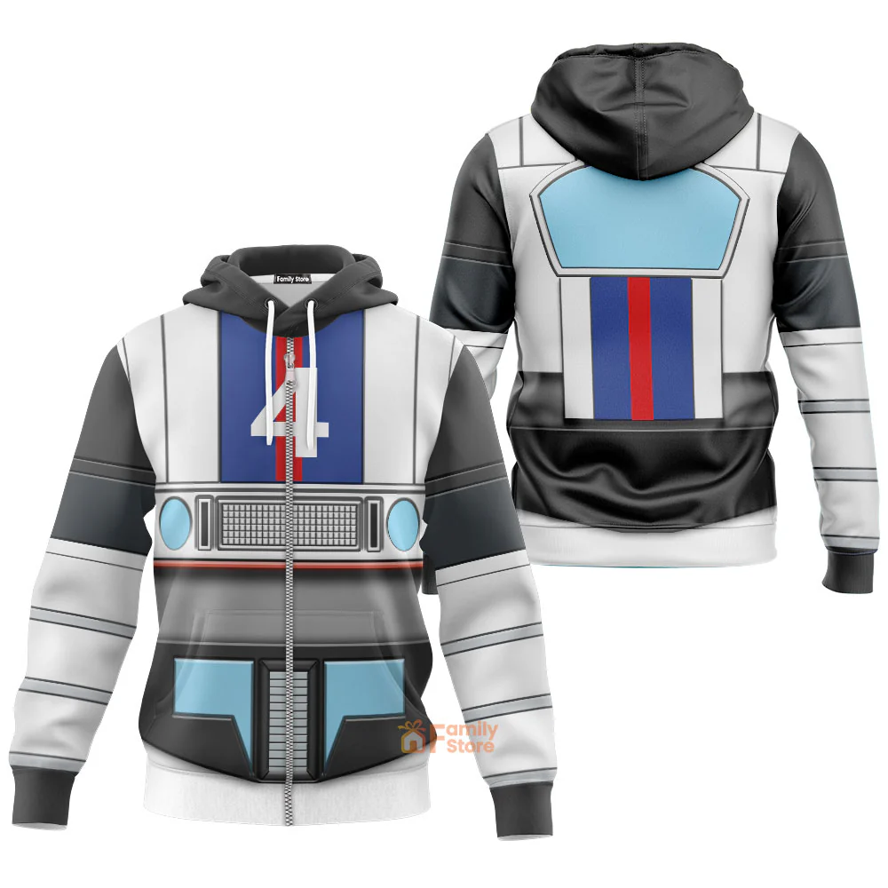 Transformers Jazz G1 - Costume Cosplay Hoodie Sweatshirt Sweatpants - Image 5