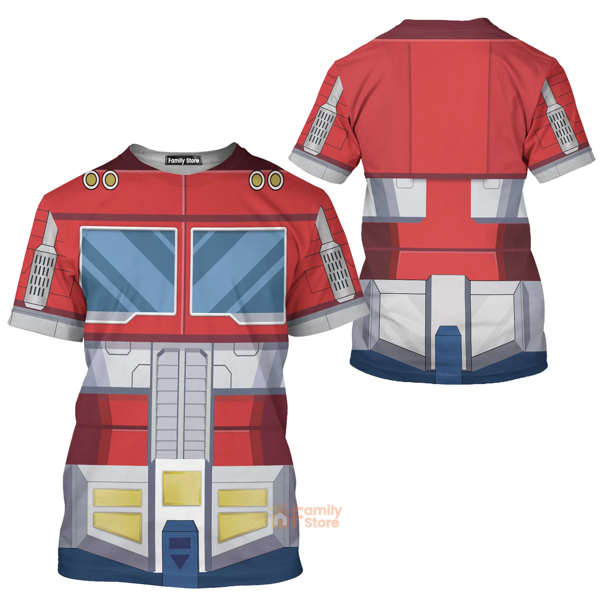 Transformers Op timus Prime - For Men And Women - Costume Cosplay T-Shirt - Image 2