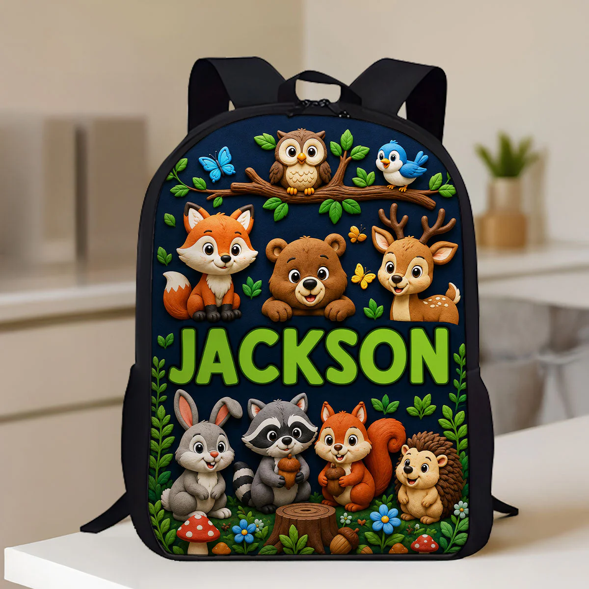 Trending Animal For Boys Girls - Personalized Backpack, Lunch Bag, Pencil Case & Water Bottle - Back to School Gift - Image 8