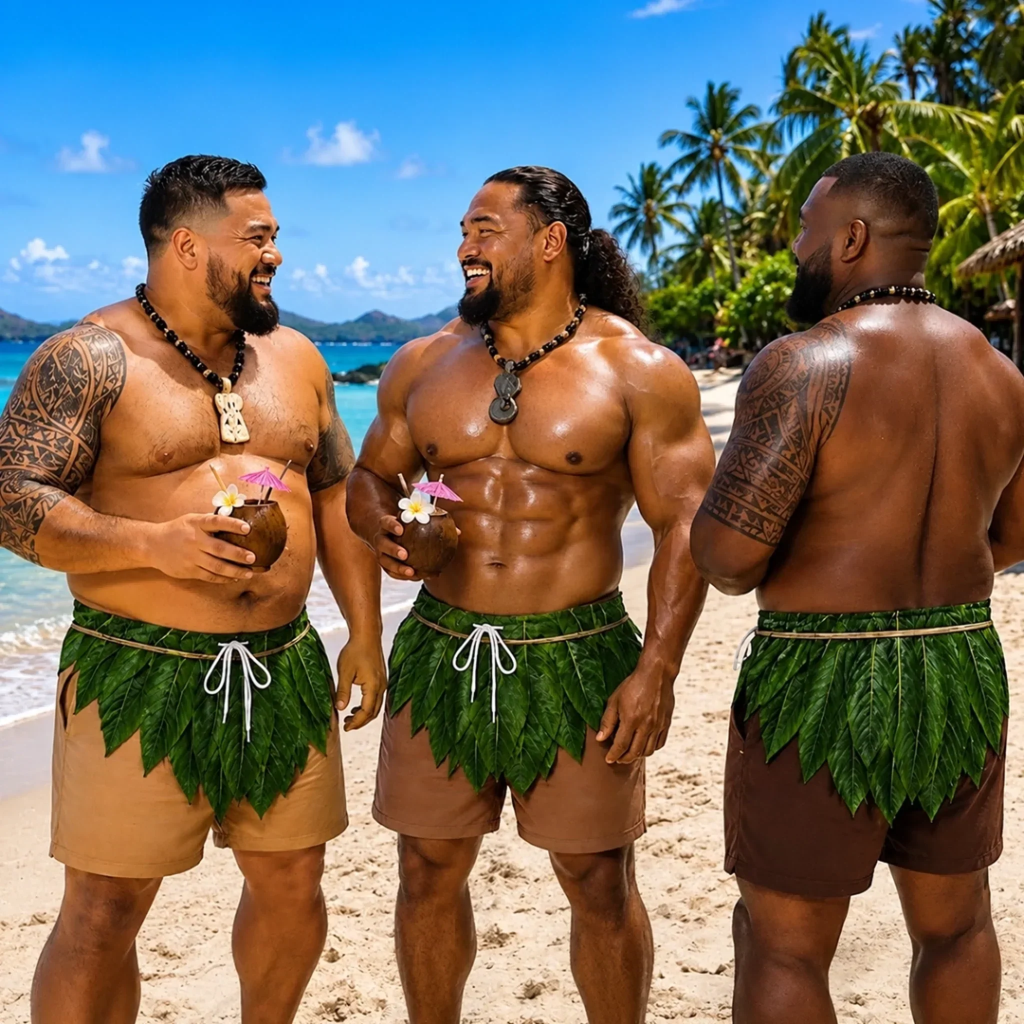 Tropical Beach Style Summer Trip - Personalized Beach Short - Gifts For Men, Husband, Dad