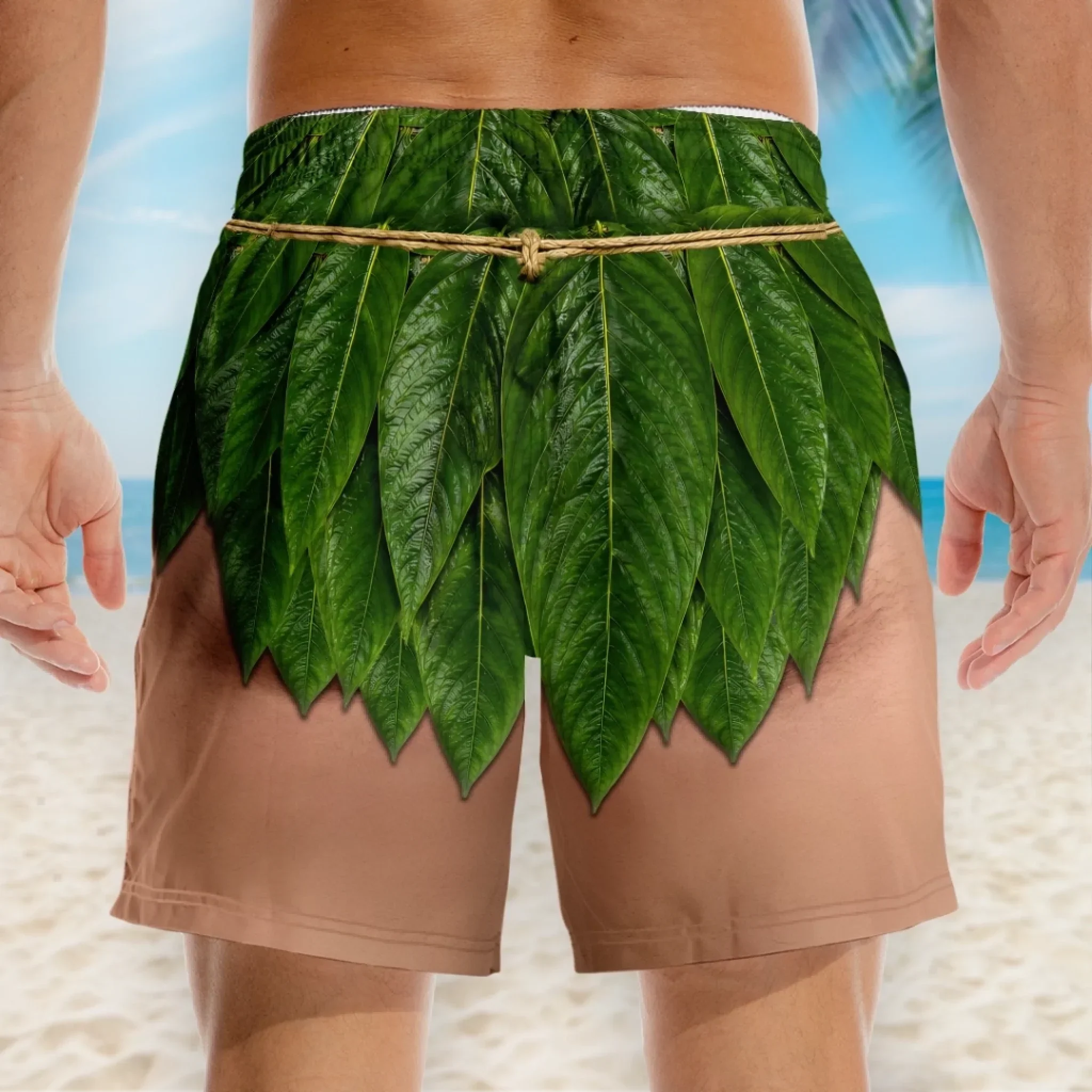 Tropical Beach Style Summer Trip - Personalized Beach Short - Gifts For Men, Husband, Dad - Image 3