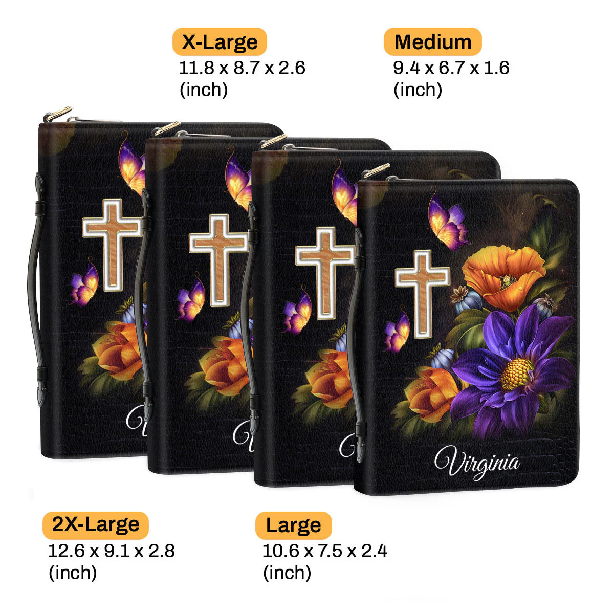 Trust In The Lord With All Your Heart - Awesome Personalized Bible Covers - AT4081321 - Image 6
