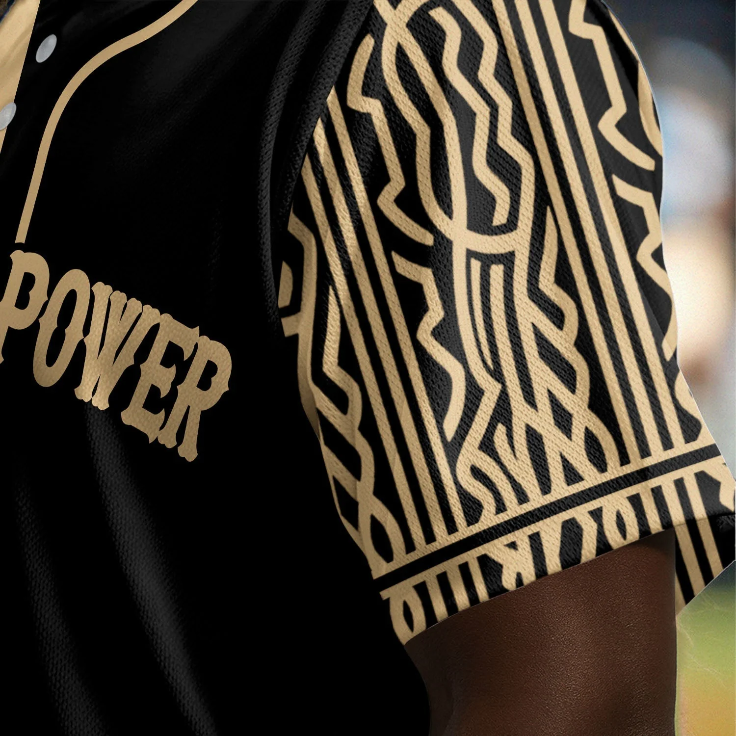 Unity Is Power - African American Baseball Jersey - Gift for Black Dad, Grandpa, Husband - Image 6