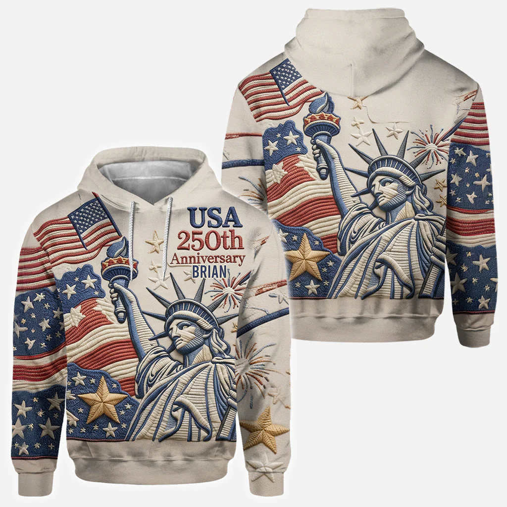 US 250th Anniversary - Personalized All Over Shirt - Gift For Patriots - Image 6