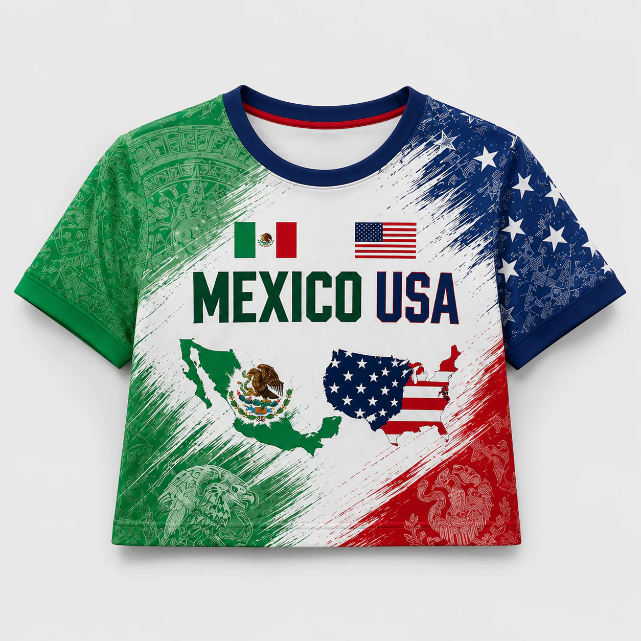 USA And Mexico Global Soccer Tournament 2026 - Personalized Croptop Jersey - Gifts For Football Lovers, Sports Fans LA02 - Image 4