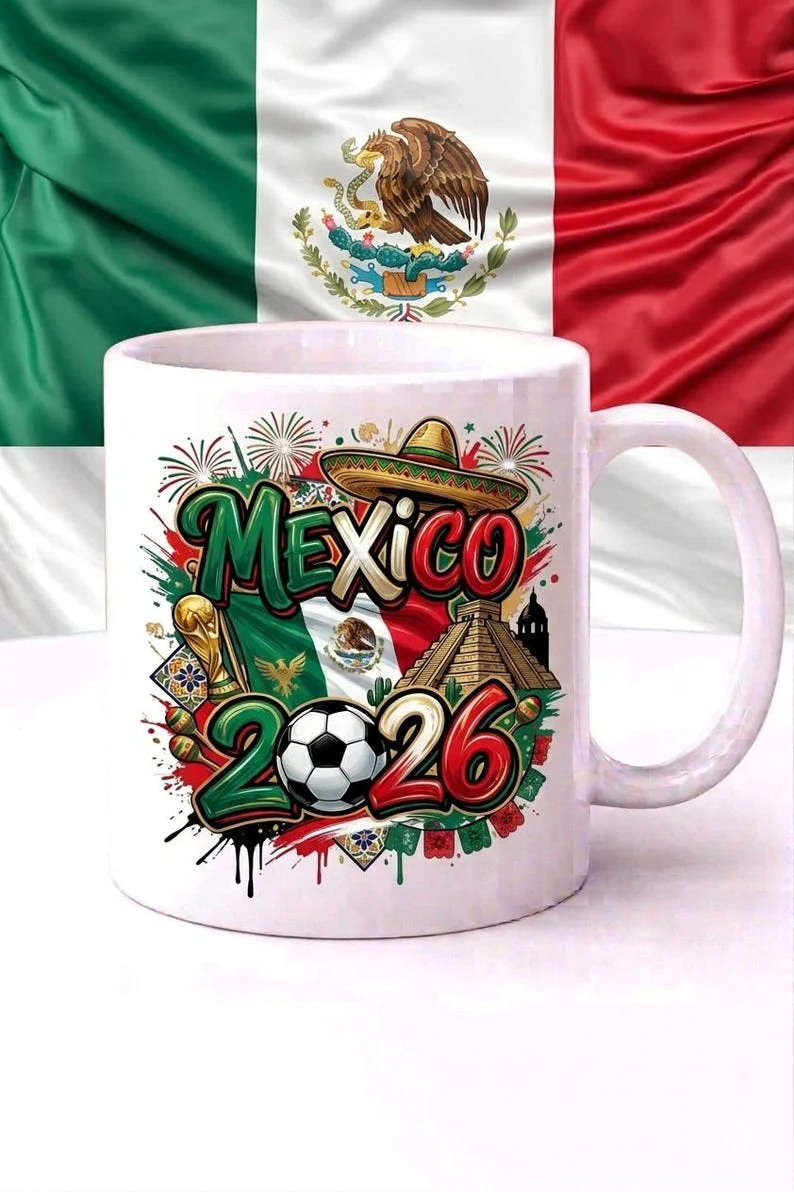 USA Flag Global Championship 2026 Soccer Cup - White Ceramic Mug - Gift For Football Fans - Image 14