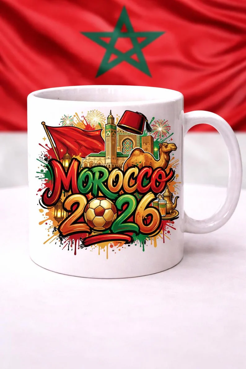 USA Flag Global Championship 2026 Soccer Cup - White Ceramic Mug - Gift For Football Fans - Image 15