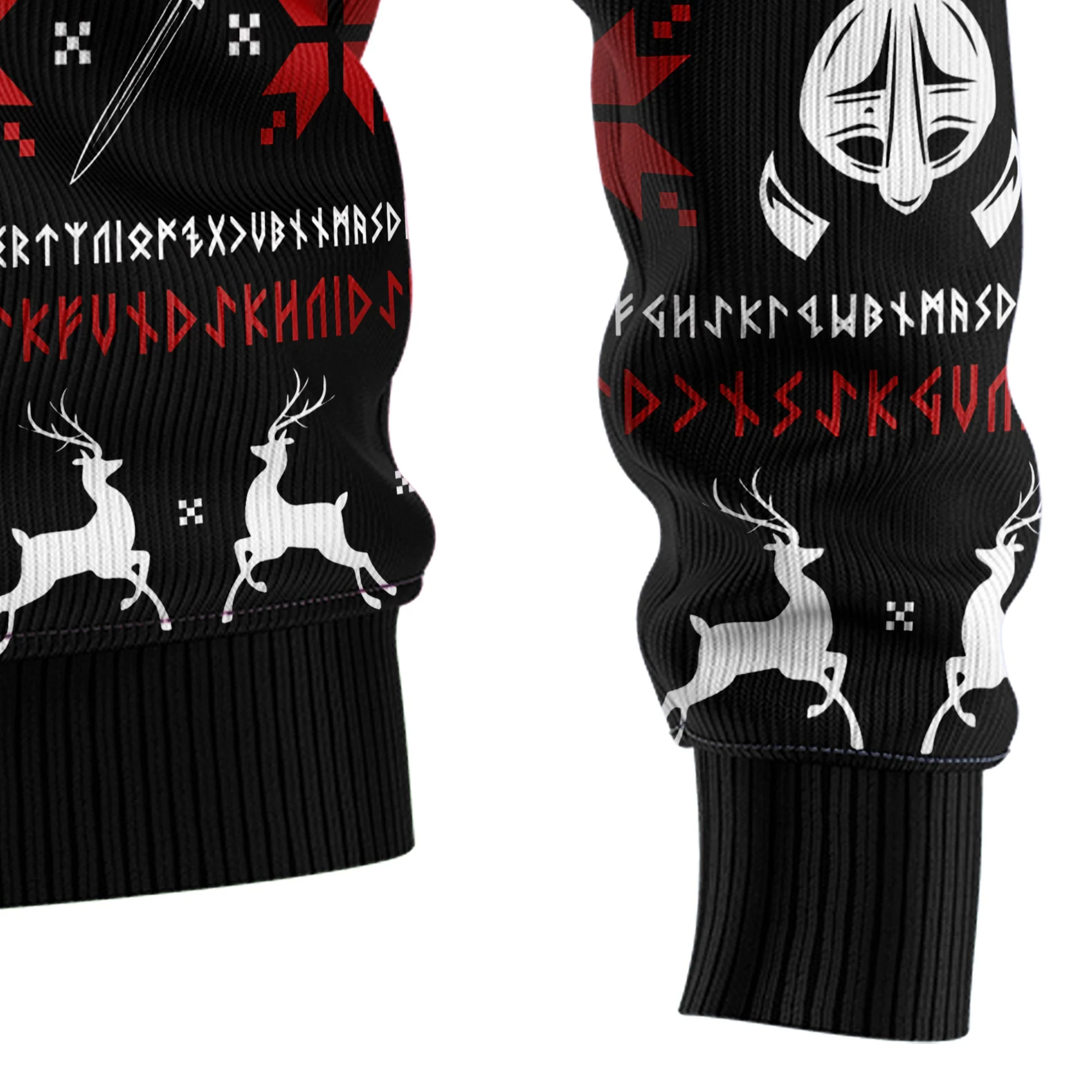 Valhalla Viking - Funny Ugly Christmas Sweater - Image 6