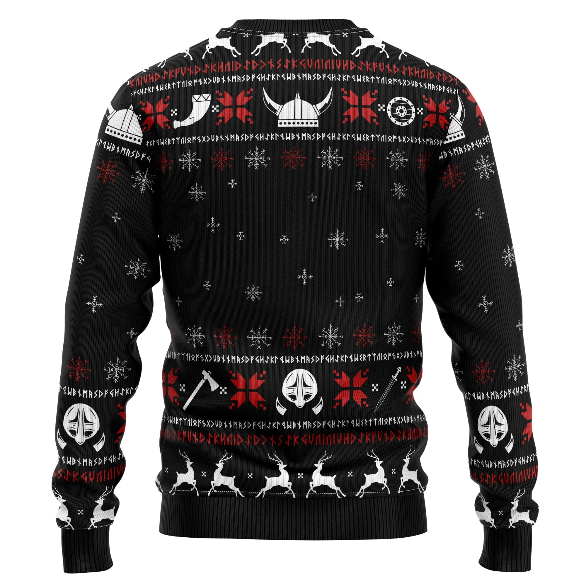 Valhalla Viking - Funny Ugly Christmas Sweater - Image 7