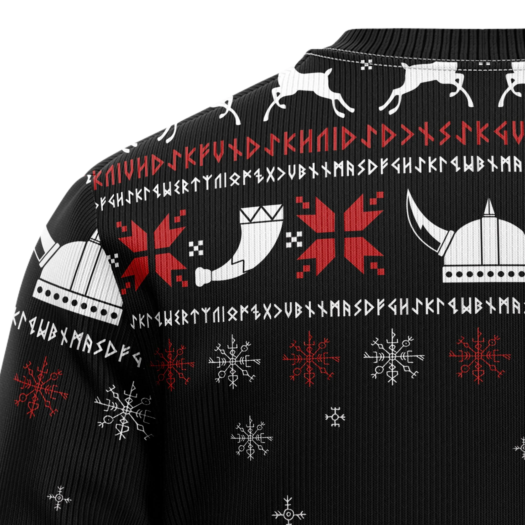 Valhalla Viking - Funny Ugly Christmas Sweater - Image 8