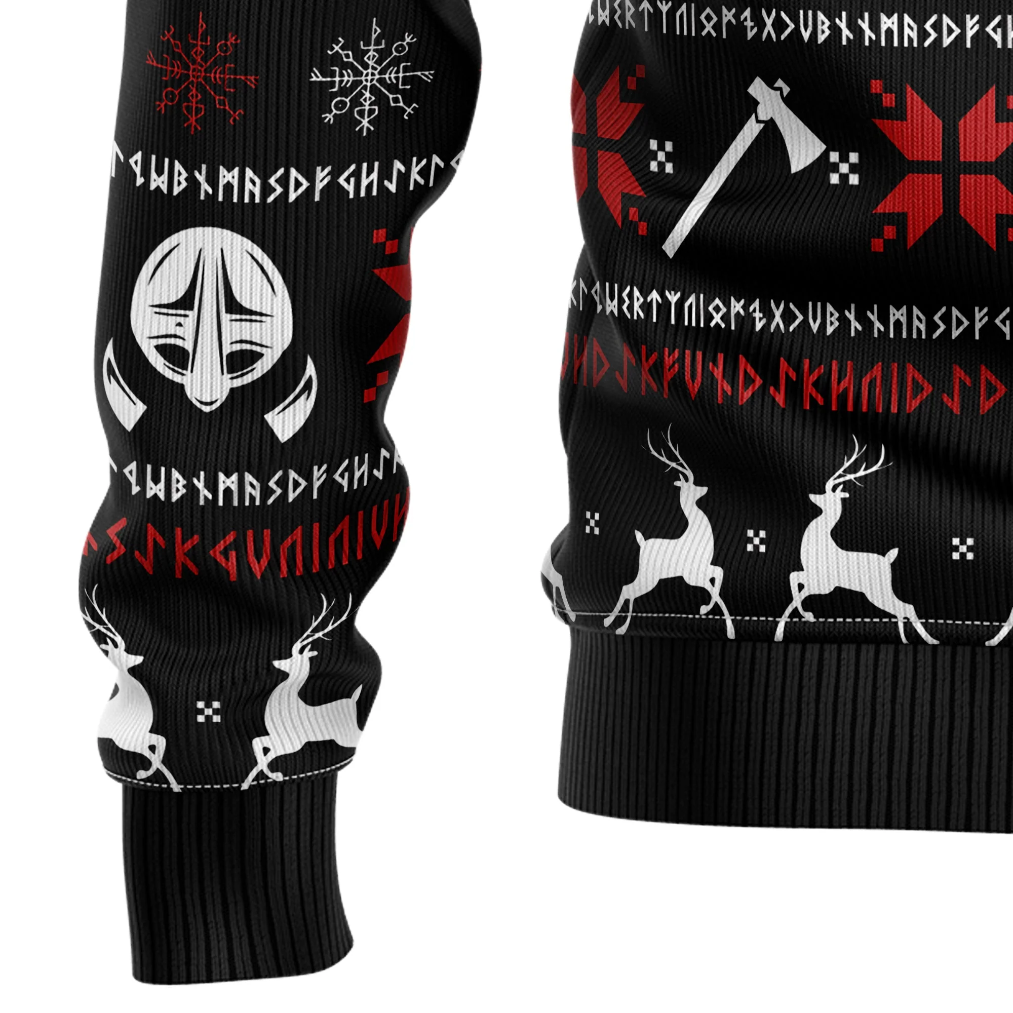 Valhalla Viking - Funny Ugly Christmas Sweater - Image 9