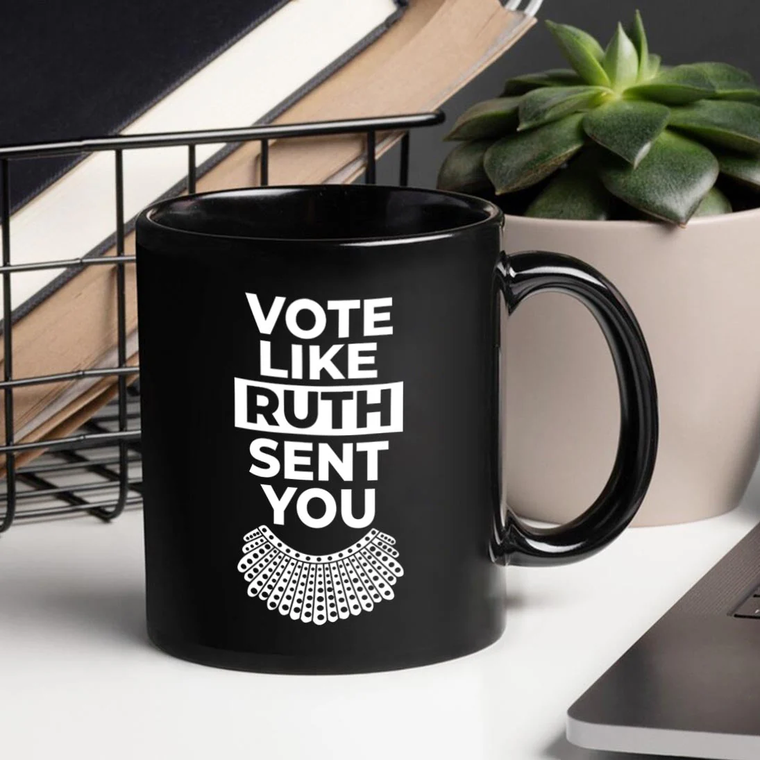Vote Like Ruth Sent You Mug - Image 4