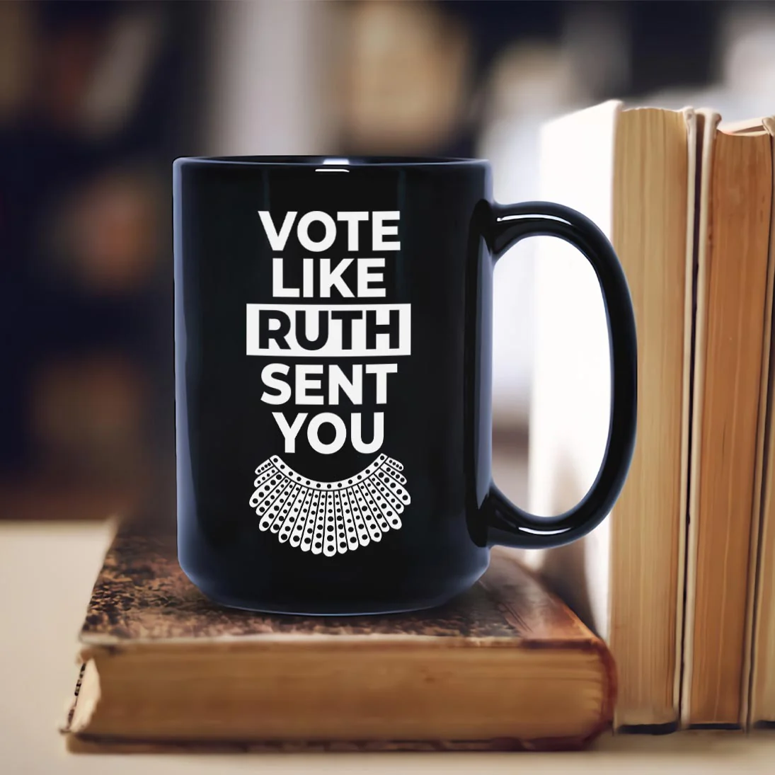 Vote Like Ruth Sent You Mug - Image 5