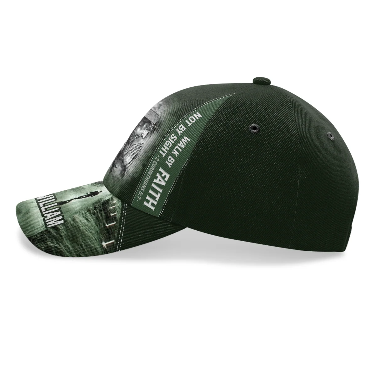 Walk By Faith Not By Sight - Personalized Classic Cap TD118 - Image 3