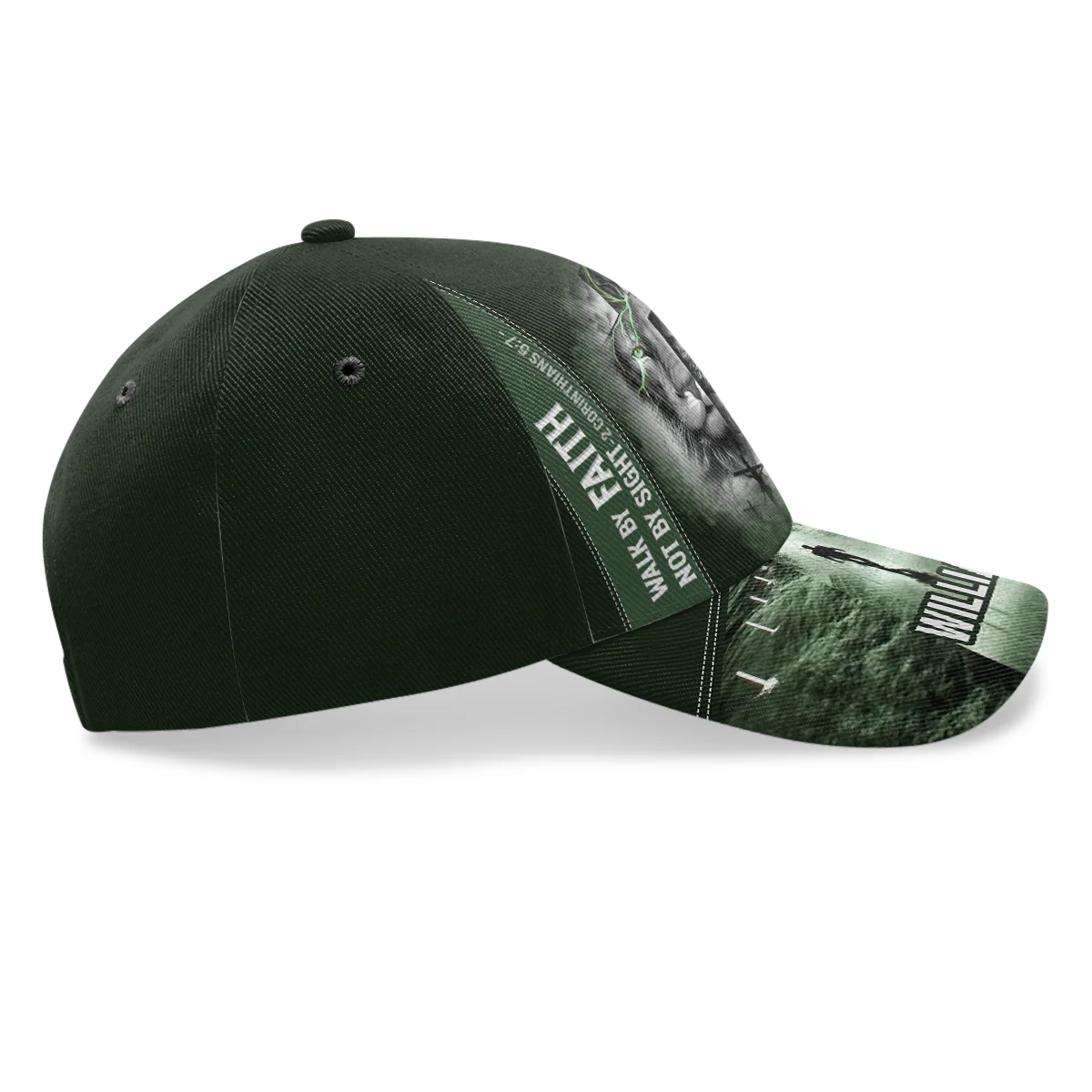 Walk By Faith Not By Sight - Personalized Classic Cap TD118 - Image 4