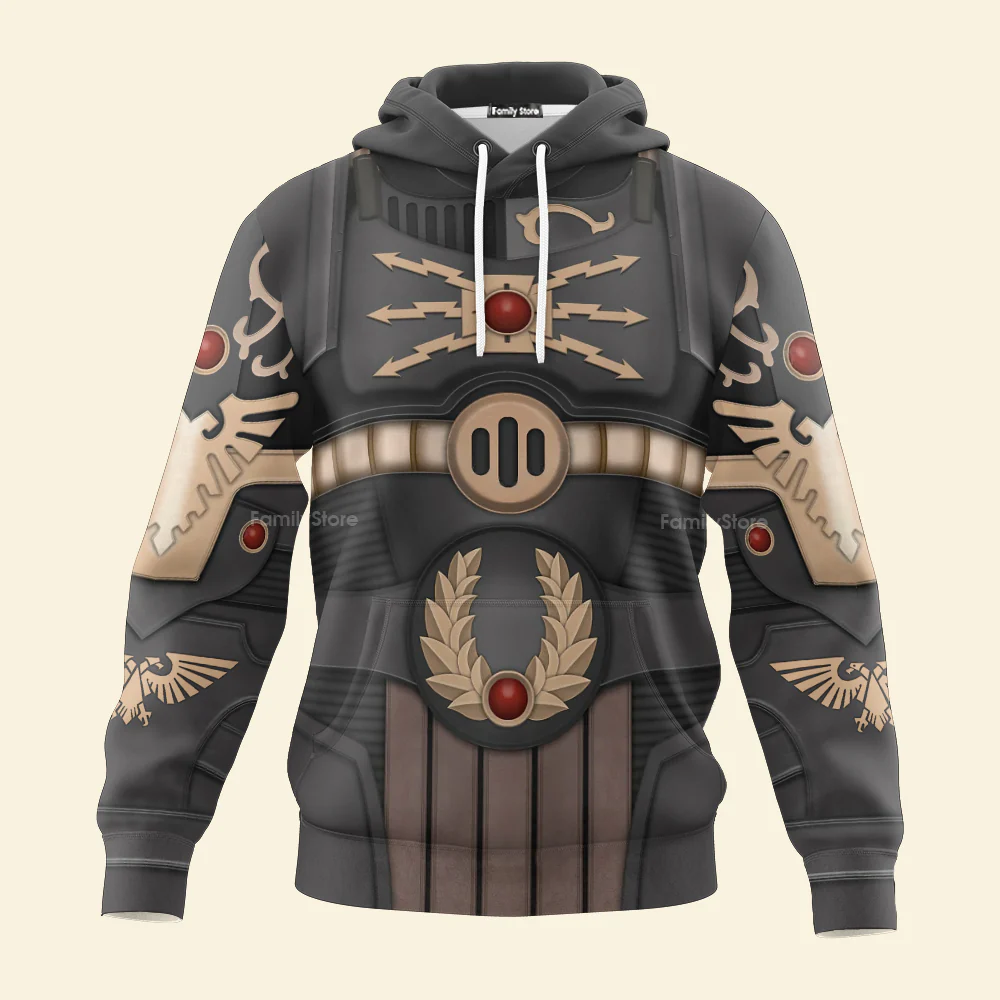 Warders Of The Vaults Of Rython Adeptus Custodes - Costume Cosplay Hoodie Sweatshirt Sweatpants - Image 2