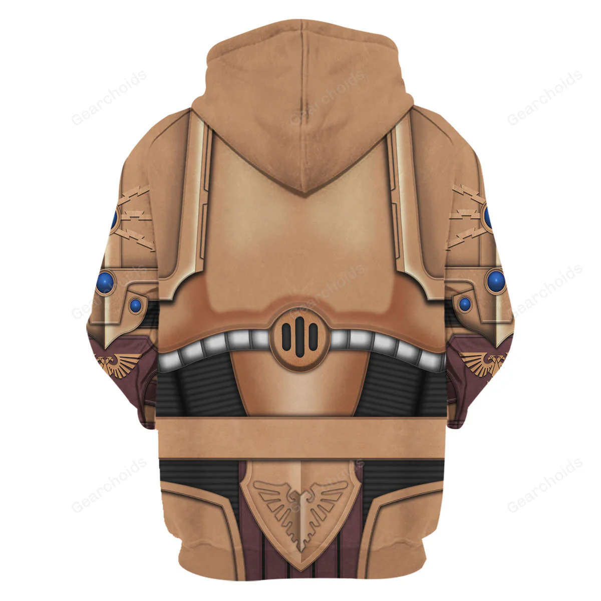 Warhammer Allarus Custodian Osyr Archimaxes Adeptus Custodes - Costume Cosplay Hoodie Sweatshirt Sweatpants - Image 4